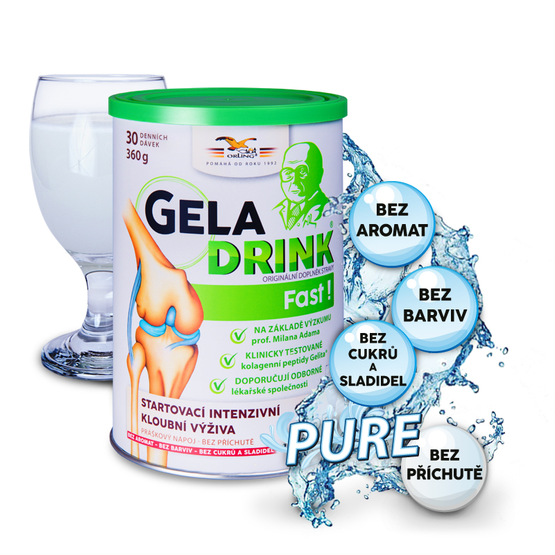 ORLING Geladrink Fast nápoj PURE 360g
