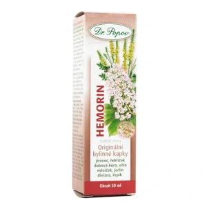 Dr. Popov Bylinné kapky Hemorin 50 ml