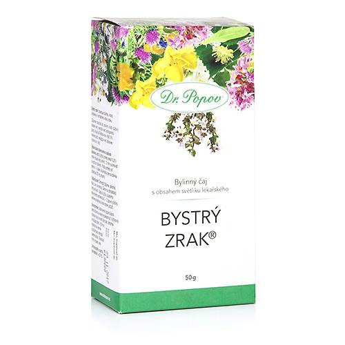 Dr. Popov Čaj Oční Bystrý zrak®, sypaný, 50 g