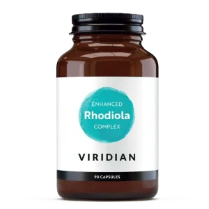 Viridian Enhanced Rhodiola Complex 90 kapslí (Komplex Rozchodnice růžové s adaptogeny)